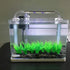 Smoothedo-Pets Aquarium Plants, 20pcs Small Size/1inch Tall Plastic Artificial Plant for Goldfish Waterscape.