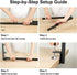 ALLPETS&CO 27"-40" Hammock, 4pc Set Portable Foldable Dog Grooming Arm Kit: Adjustable with Heavy Duty Clamp & Grooming