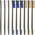 Otis Technology 9 Pack AP Brushes, 3 Nylon/3 Bronze/3 Blue Nylon