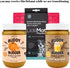 BUDDY BUDDER Pumpkin Pup + Ruff Ruff Raw Red Dog Enrichment Mat Combo, 100% All Natural Peanut Butter, Healthy Treats