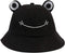 YOLAI Womens Cute Frog Bucket Hats Sunscreen Fisherman Cap Breathable Outdoor Sun Hats