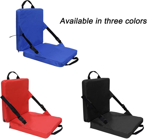 Yosoo Health Gear Portable Stadium Seat, Stadium Seats for Bleachers, Bleacher Seats with Backs and Cushion, Padded