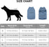 Soft Fleece Dog Sweatshirt - Warm Dog Sweaters for Small Medium Dogs, Cold Weather Pet Sweaters