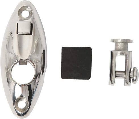 NovelBee 4 Pack of 316 Stainless Steel Quick Release Bimini Top Swivel Hinge Marine Hardware