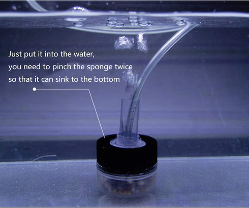 MY MIRONEY Air Driven Filter Sponge Aquarium Filter, Pack of 3