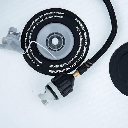 Inflatable Boat SUP Pump Adaptor, Standard Schrader Air Pump Valve Adapter Attachment