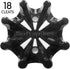 Pulsar Fast Twist 3.0 Golf Cleat Softspikes - 18 Count