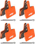 LUCK4U Bike Disc Brake Pads for Zoom MT200/M315/M355/M395/Alongha SNG/Apse/Artek Apollo/Shockwave/X-Rated ZSP04-2 for Ebike/Mountain