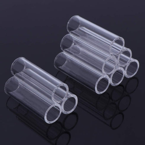 NEXAVKPR 3 6 Aquarium Decor Clear Acrylic Tube Cave House for Shrimp Cichlid Hiding Rest Spawning Tubes Tubes Heater