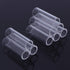 NEXAVKPR 3 6 Aquarium Decor Clear Acrylic Tube Cave House for Shrimp Cichlid Hiding Rest Spawning Tubes Tubes Heater