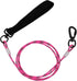 5FT Chew Proof Metal Dog Leash with Comfortable Handle, Heavy Duty Lead for Large Medium Small Dogs