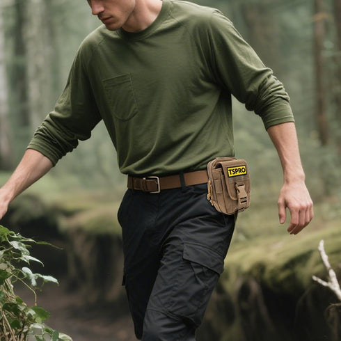 Pack TSPRO Tactical Molle EDC Pouch Utility Tool Pouches Organizer Phone Holster Durable Belt Waist Bag Military Gear