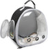 Small Animal Carrier Backpack - Space Capsule Bubble Window Carrier for Lizard & Guinea Pig (Black)