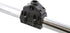 Scotty #0320 Black Rail Mount Adaptor, 2-Inch Round