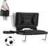 VEVOR Stadium Seat, Folding Bleacher Chair with Back Support and Thick Cushion,