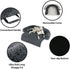 Codi Dog Bed for Couch, Dark Grey, Calming Anti-Anxiety Bed for X-Large Dogs, Fluffy Plush with Removable Washable