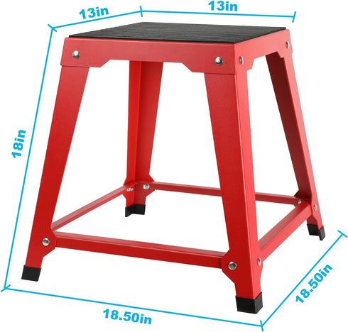 18 Inch Plyometric Platforms Boxes Step Up for Exercise Fitness Jump Box Jumping Plyo Box for Home Gym Training