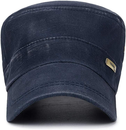 YOLAI Casual Fashion Mens and Womens Unisex Flat Cap Vintage Baseball Cap Sport Sunshade Sunscreen Hat