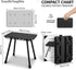 Outdoor Portable Camping Chair and Table Dual-Use, Liftable Stool for Fishing, Camping, Hiking, Lightweight Folding