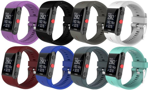 Soft Adjustable Silicone Replacement Wrist Watch Band for Polar V800, Band for Polar V800 (No Tracker)