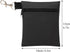Scott Edward Golf Tee Pouch Travel Gear with Zipper for Golf Accessories, Clips to Bag