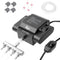 AQQA Powerful Adjustable Aquarium Air Pump, 4 Outlets for Fish Tank Up to 600Gal
