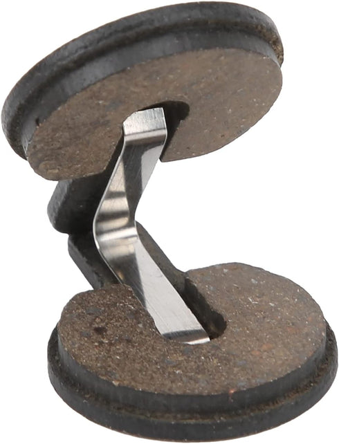 Keenso Bike Brake Pads Set, Shock Proof Resin Semi-Metal Disc Brake Pads Accessory (LE-21R)