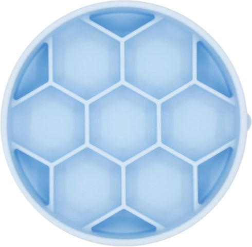 Mr. Peanut's Interactive Slow Feed Dog Bowl, Fun Healthy Bloat Stop Feeder for Small Dogs