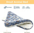 Pack of 3 Ultra Soft Dog Cat Bed Mats, Reversible Fleece, Thickened Hamster Guinea Pig Bed, Pet Bed Mat for Small