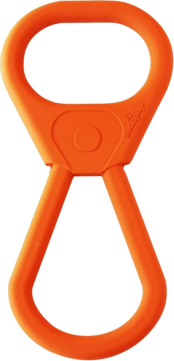 SodaPup Can Pull Tab - Durable Interactive Dog Tug Toy Made in USA from Non-Toxic Natural Rubber Material