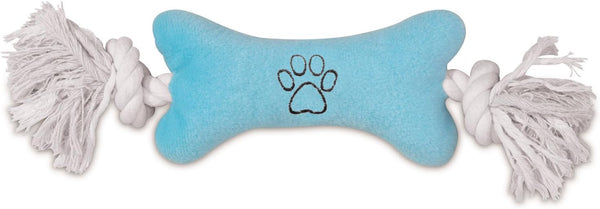 Zanies Tiny Tugger Dog Toys, Blue, 7"