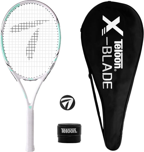 Teloon Recreational Adult Tennis Racket - 27 Inch for Men and Women, College Students, Beginners