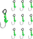 HENRUN Pack of 10 Live Shrimp Hook Engineered to Maintain Shrimp Activity and