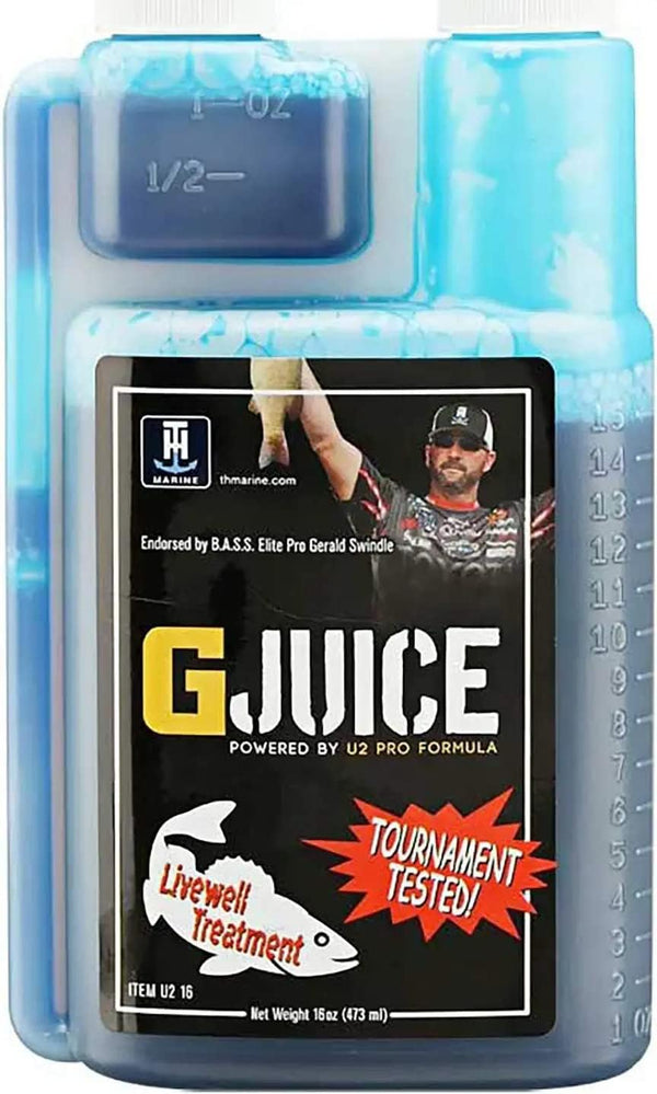 T-H Marine G-Juice Liquid Livewell Treatment - Freshwater Fish Water Conditioner, 16