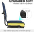 behairity Portable Stadium Seat for Bleachers with Back Support, Wide Padded Bleacher Chair with High Back and Thick
