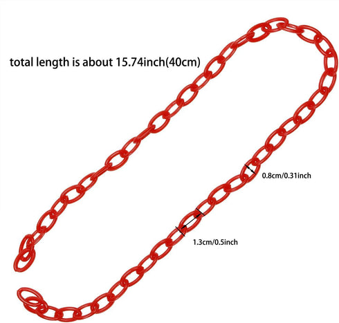 ONLYKXY Plastic Chain - Bird Chain, Birds Toys for Cage