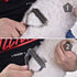 Litewoo Undercoat Rake for Dogs, Cats Grooming Dematting Comb, 20 Stainless Steel Blades with Wooden Handle