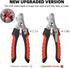 Dog Nail Clippers, Classic Trimmers with Safety Guard, Razor Sharp Blade with Nail File for Large Dogs