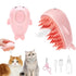 Cat Steam Brush, 3 in 1 Cat Brush for Shedding, Spray Cat Brush for Pets Grooming, Portable Self Clean Cat Brush with