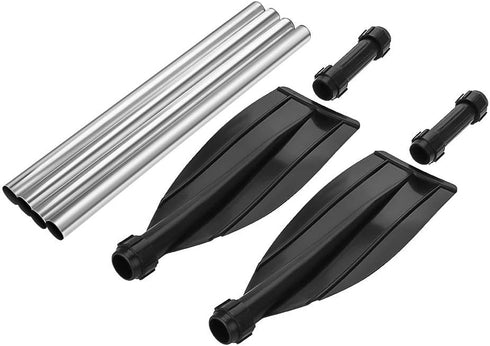 Kayak Paddles, Pair of Detachable Lightweight Aluminum Alloy Oars for Boating, Canoeing, Surfing, Outdoor Sports