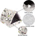 Deofun Cozy Chinchillas, (6.8"x7.4") Cotton Tent for Small Animals - Guinea Pig Hideout, Hamster Bed, Portable House