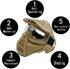Tactical Mask Airsoft Masks for BB Hunting, Full Face Tactical Gear, Impact Resistant with Goggles for Outdoor