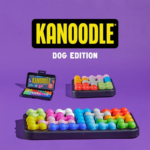 Brightkins Kanoodle Dog Edition Small - Dog Toys for Small Dogs, Interactive Puppy Toys, Food Puzzle for Dogs, Cat