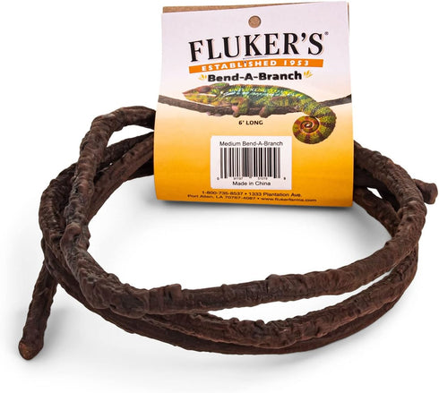 Fluker's Small Animal Bend-A-Branch Habitat Decor, Medium, Brown