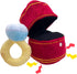 Squeak Plush Toy, Diamond Ring Case, Stuffed Pet Chew Soft Supplies Dog Toy for Dog Wedding
