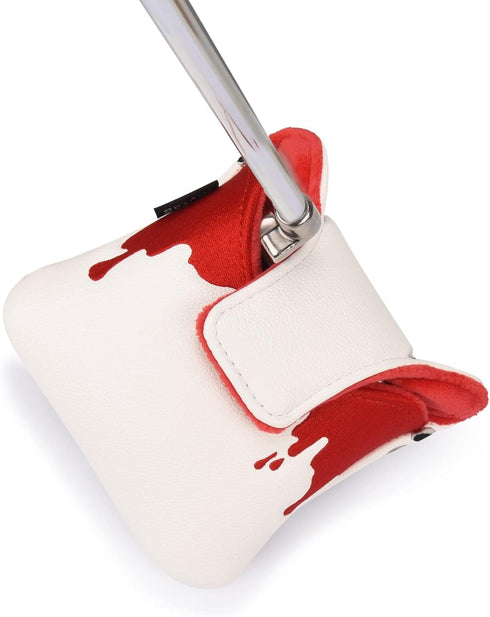 Putter Covers Hockey Goalie Mask, Strong Magnetic Mallet Putter Cover, Blade Putter Headcover