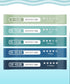 Resistance Bands for Working Out, Exercise Bands with 5 Resistance Levels, Natural Latex Resistance Bands Designed for Home Fitness, Strength Training and Flexibility Exercises by FTAKRY