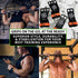 2-3 Bear KompleX Hole Carbon Hand Grips for Weight Lifting, Cross Training and Gymnastics, Durable Workout Grips