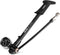 Giyo High Pressure Shock Pump, 300 PSI Max for Fork & Rear Suspension, No Air Loss Lever Lock Nozzle