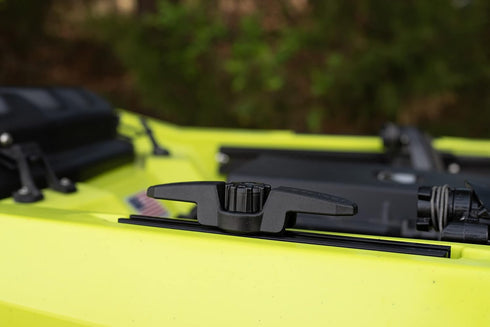YakAttack GT Cleat XL, Track Mount Line Cleat for 1/2" Rope, Fits GearTrac & Most Kayak Track Systems
